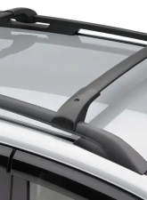 Spec-D Black Powder Coated Aluminum Roof Rack Cross Bars Subaru Forester 2014-2018                                     - RRB-FRT14BK - Image 10