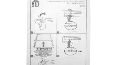 Spec-D Black Aluminum Roof Rack Bars Jeep Grand Cherokee 2011-2018                                     - RRB-GKEE11BK - Image 7