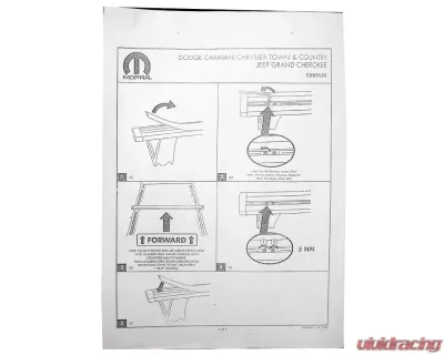 Spec-D Black Aluminum Roof Rack Bars Jeep Grand Cherokee 2011-2018 - RRB-GKEE11BK