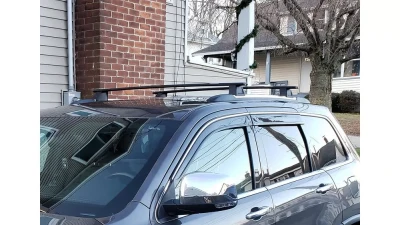 Spec-D Black Aluminum Roof Rack Bars Jeep Grand Cherokee 2011-2018                                     - RRB-GKEE11BK - Image 10
