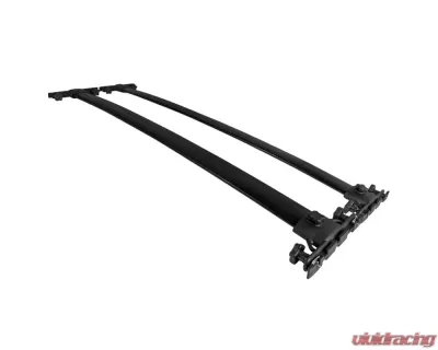 Spec-D Black Satin Powder Coated Aluminum Roof Rack Cross Bars Toyota Highlander 2008-2013 - RRB-HLDR08BK