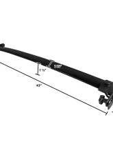 Spec-D Black Satin Powder Coated Aluminum Roof Rack Cross Bars Toyota Highlander 2008-2013                                     - RRB-HLDR08BK - Image 2
