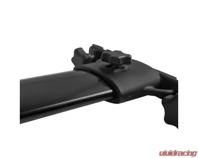 Spec-D Black Satin Powder Coated Aluminum Roof Rack Cross Bars Toyota Highlander 2008-2013 - RRB-HLDR08BK