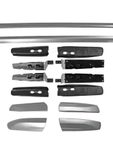 Spec-D Silver Powder Coated Aluminum Roof Rack Cross Bars Toyota Highlander 2008-2013                                     - RRB-HLDR08SLOE - Image 8