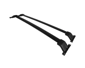 Spec-D Black Satin Powder Coated Aluminum Roof Rack Cross Bars Honda Pilot 2009-2015