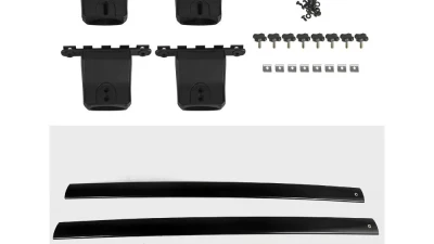 Spec-D Aluminum Roof Rack Honda Pilot 2009-2015                                     - RRB-PLT09BK - Image 9