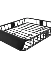 Spec-D Universal Black Coating Roof Rack Cargo Carrier w/ Extendable Luggage Hold Basket                                     - RRBK-EXT005BK - Image 10