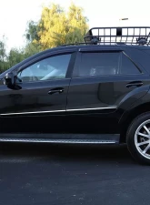 Spec-D Universal Black Coating Roof Rack Cargo Carrier w/ Extendable Luggage Hold Basket                                     - RRBK-EXT005BK - Image 3