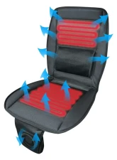 Spec-D 3-in-1 Seat Cover w/ Warmer,Cooler,Massager & Remote Control                                     - RS-CUS-M301 - Image 2