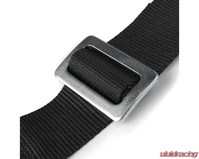 Spec-D Universal Black 4 Point Quick Release Camlock Racing Seat Belt Safety Harness - RSB-4PTBLK-RS