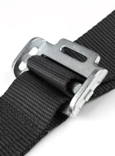 Spec-D Universal Black 4 Point Quick Release Camlock Racing Seat Belt Safety Harness                                     - RSB-4PTBLK-RS - Image 5