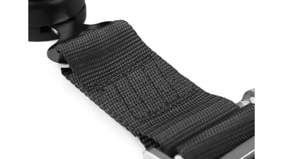 Spec-D Universal Black 4 Point Quick Release Camlock Racing Seat Belt Safety Harness                                     - RSB-4PTBLK-RS - Image 6