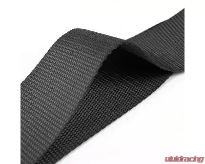 Spec-D Universal Black 4 Point Quick Release Camlock Racing Seat Belt Safety Harness - RSB-4PTBLK-RS