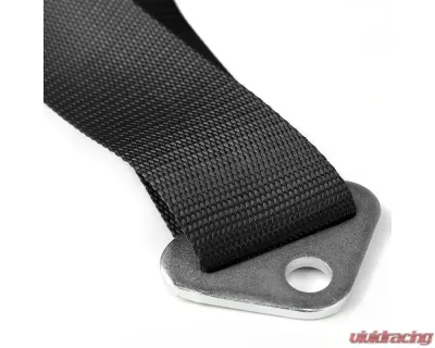 Spec-D Universal Black 4 Point Quick Release Camlock Racing Seat Belt Safety Harness - RSB-4PTBLK-RS