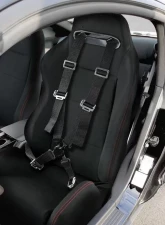 Spec-D Universal Black 4 Point Quick Release Camlock Racing Seat Belt Safety Harness                                     - RSB-4PTBLK-RS - Image 10