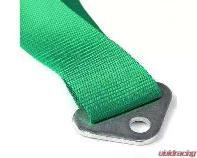 Spec-D Universal Green 4 Point Quick Release Camlock Racing Seat Belt Safety Harness - RSB-4PTGRN-RS