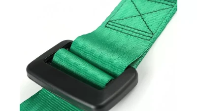 Spec-D Universal Green 4 Point Racing Seat Belt Buckle Safety Harness                                     - RSB-4PTG - Image 3
