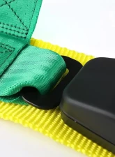 Spec-D Universal Green 4 Point Racing Seat Belt Buckle Safety Harness                                     - RSB-4PTG - Image 4