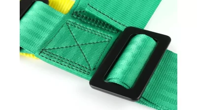 Spec-D Universal Green 4 Point Racing Seat Belt Buckle Safety Harness                                     - RSB-4PTG - Image 5