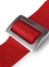 Spec-D Universal Red 4 Point Quick Release Camlock Racing Seat Belt Safety Harness                                     - RSB-4PTRED-RS - Image 4