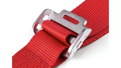 Spec-D Universal Red 4 Point Quick Release Camlock Racing Seat Belt Safety Harness                                     - RSB-4PTRED-RS - Image 5