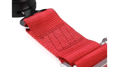 Spec-D Universal Red 4 Point Quick Release Camlock Racing Seat Belt Safety Harness                                     - RSB-4PTRED-RS - Image 6