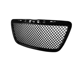 Spec-D Glossy Black ABS Mesh Grille Chrysler 300 | 300C 2011-2014