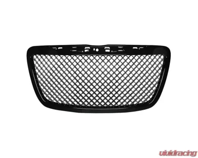 Spec-D Glossy Black ABS Mesh Grille Chrysler 300 | 300C 2011-2014 - SD-TRI-CR311J