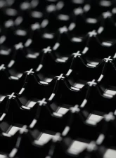 Spec-D Glossy Black ABS Mesh Grille Chrysler 300 | 300C 2011-2014                                     - SD-TRI-CR311J - Image 5