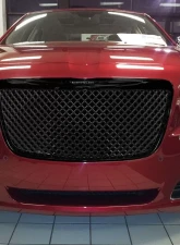 Spec-D Glossy Black ABS Mesh Grille Chrysler 300 | 300C 2011-2014                                     - SD-TRI-CR311J - Image 10