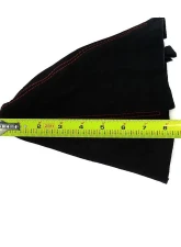 Spec-D Black Suede JDM Manual Shift Boot w/ Red Stitching Honda | Acura 1992-2001                                     - SKB-BLKSU-RS - Image 5
