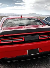 Spec-D Black Primer ABS Hellcat Style Rear Spoiler Dodge Challenger 2008-2017                                     - SPL-CHA08JMSRT-SD - Image 10