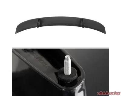 Spec-D Black ABS R/T Daytona OE Style Rear Spoiler Wing Dodge Charger 2006-2010 - SPL-CHG05JM-RS