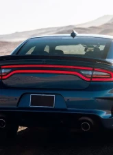 Spec-D Matte Black ABS Hellcat Style Rear Spoiler Dodge Charger 2015-2021                                     - SPL-CHG15BKHC-RS - Image 10