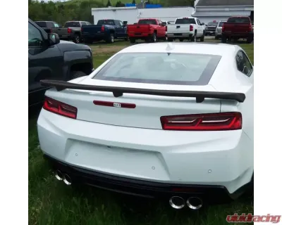 Spec-D Black ABS ZL1 Style Rear Spoiler Wing Chevrolet Camaro 2016-2020 - SPL-CMR16ZL1BB-4C
