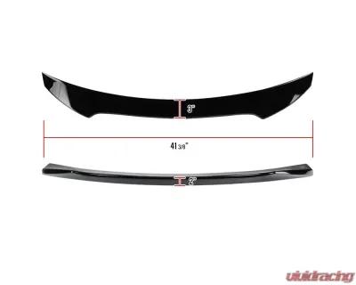 Spec-D Glossy Black ABS Rear Spoiler Honda Civic Hatchback 2016-2019 - SPL-CV164GBDT-DY