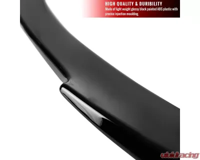 Spec-D Glossy Black ABS Rear Spoiler Honda Civic Hatchback 2016-2019 - SPL-CV164GBDT-DY