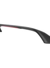 Spec-D Matte Black ABS Rear Spoiler Wing w/ LED 3rd Brake Light Honda Civic 1996-2000                                     - SPL-CV962JMLED-4C - Image 10