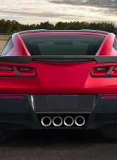 Spec-D Matte Black ABS Rear Spoiler Chevrolet Corvette 2014-2018                                     - SPL-CVET14JM-4C - Image 10
