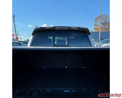Spec-D Matte Black 3pc Rear Roof Spoiler Wing Kit Ford F-150 2009-2014 - SPL-F15009BK-KH