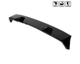 Spec-D Glossy Black 3pc Rear Roof Spoiler Wing Kit Ford F-150 2009-2014