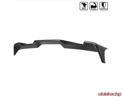 Spec-D Matte Black 1pc Rear Roof Truck Spoiler Wing Ford F-150 2015-2020 - SPL-F15015BK-KH