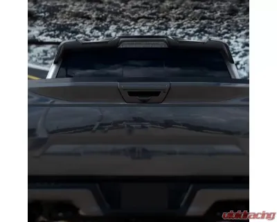 Spec-D Matte Black 1pc Rear Roof Truck Spoiler Wing Ford F-150 2015-2020 - SPL-F15015BK-KH