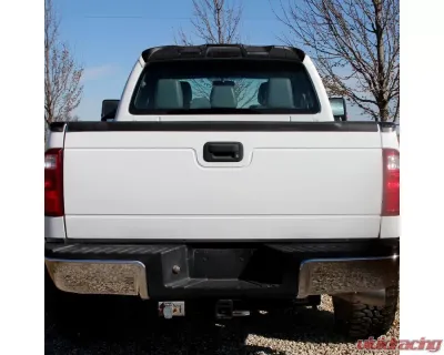 Spec-D Matte Black 1pc Rear Roof Truck Spoiler Wing Kit Ford F Series 2011-2016 - SPL-F25011BK-KH