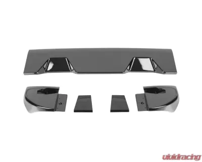 Spec-D Glossy Black 1pc Rear Roof Truck Spoiler Wing Kit Ford F Series 2011-2016 - SPL-F25011GB-KH