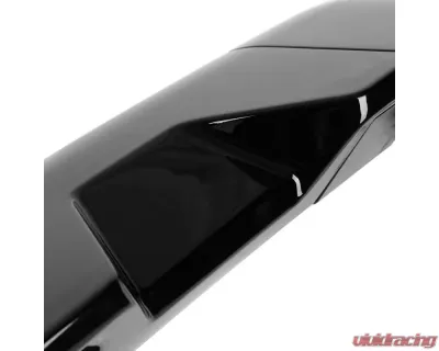 Spec-D Glossy Black 1pc Rear Roof Truck Spoiler Wing Kit Ford F Series 2011-2016 - SPL-F25011GB-KH