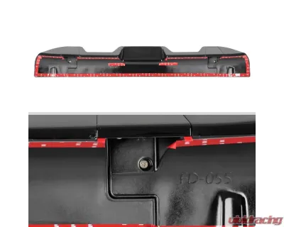 Spec-D Glossy Black 1pc Rear Roof Truck Spoiler Wing Kit Ford F Series 2011-2016 - SPL-F25011GB-KH