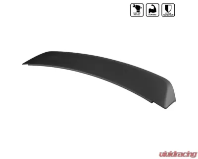 Spec-D Matte Black ABS Ducktail Style Rear Spoiler Ford Mustang 2005-2009 - SPL-MST05GT5-RS