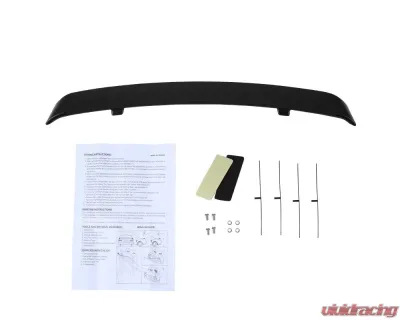 Spec-D Matte Black ABS Factory GT Style Rear Spoiler Ford Mustang 2005-2009 - SPL-MST05GTBB-4C
