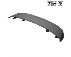 Spec-D Matte Black 4-Pedestal Style Rear Trunk Spoiler Wing Ford Mustang 2010-2014